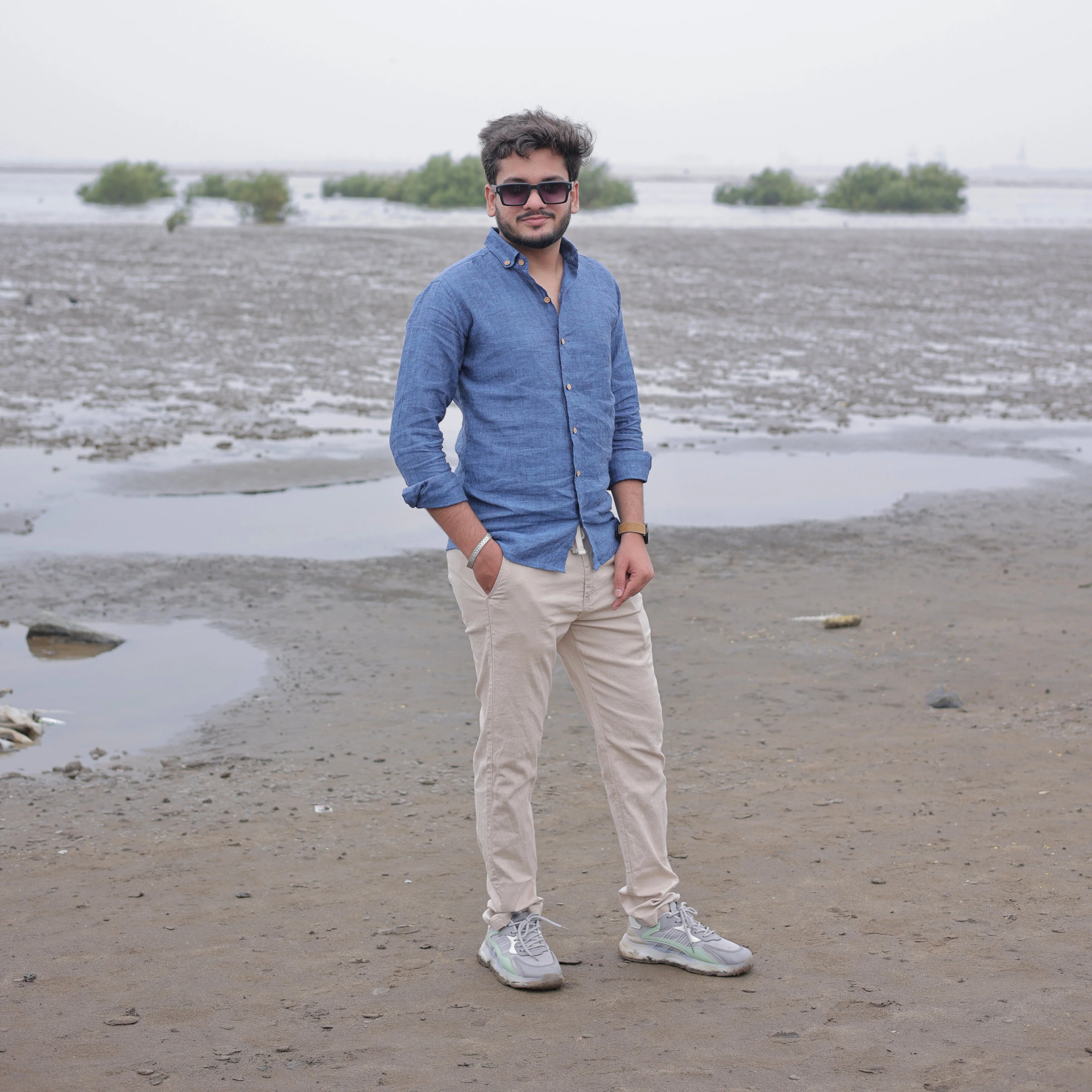 Combo of Men's Linen Blend Full Sleeve Casual Shirt