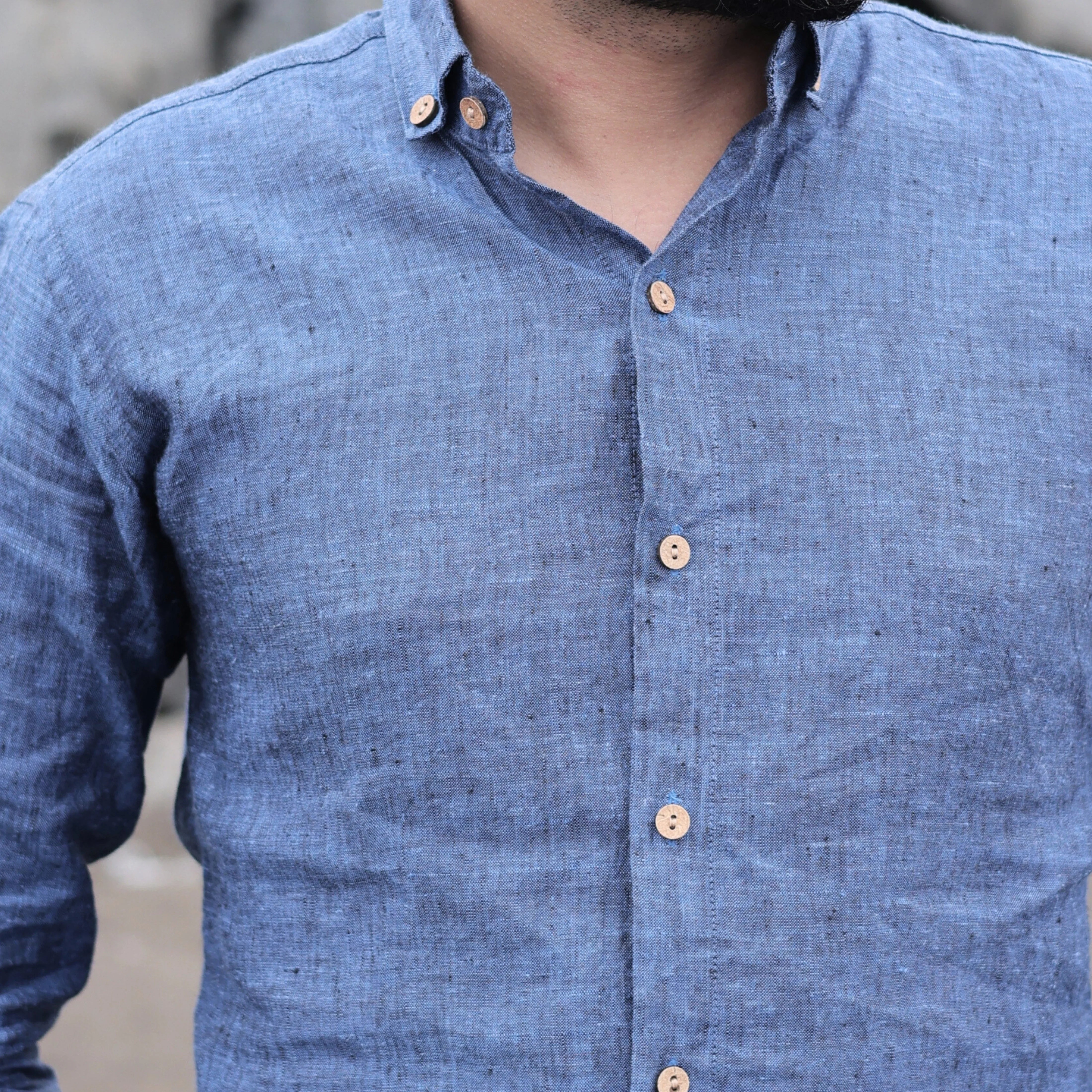 Combo of Men's Linen Blend Full Sleeve Casual Shirt