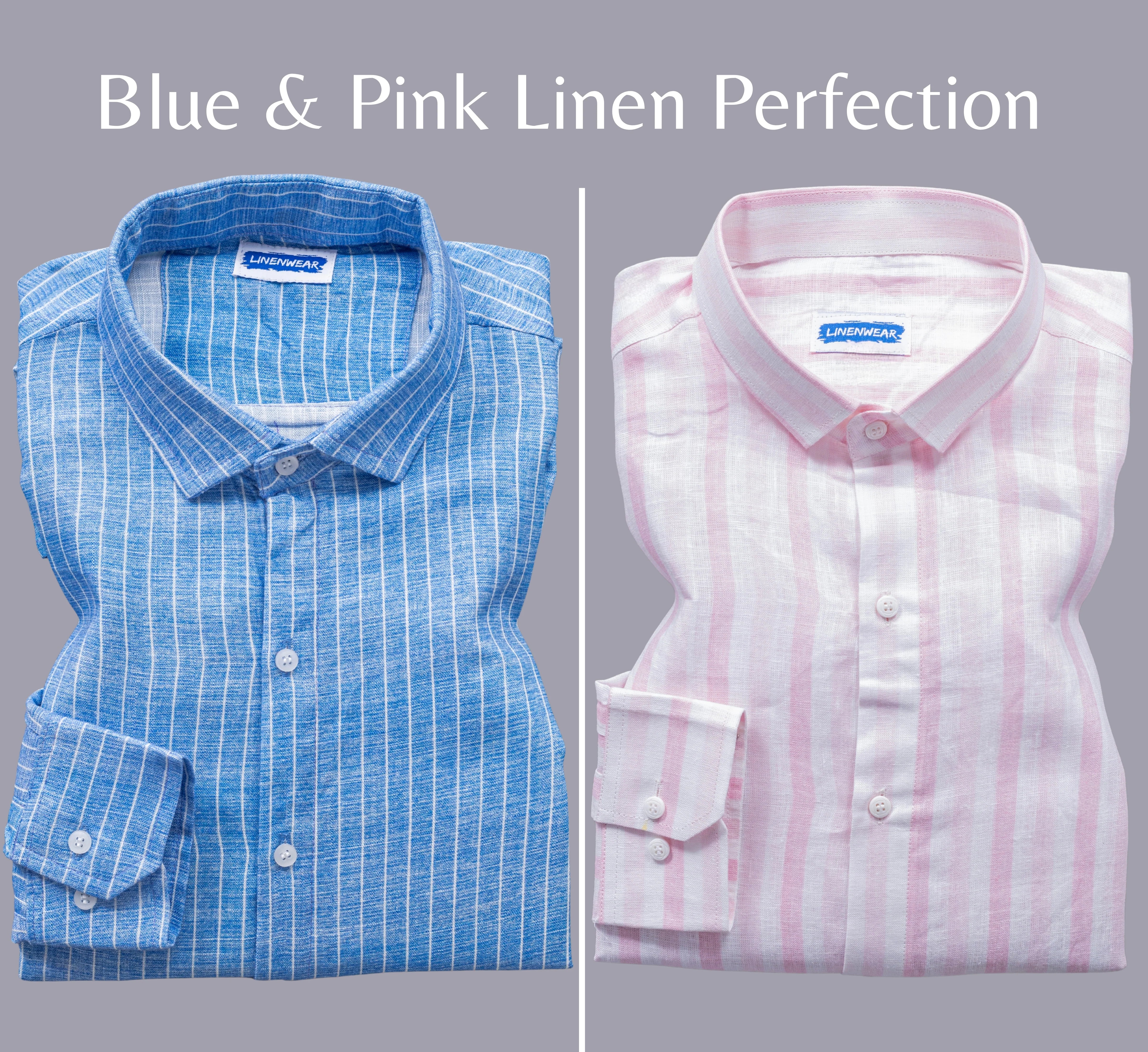 Modern Hemp Linen with Pure Linen Combo Shirt