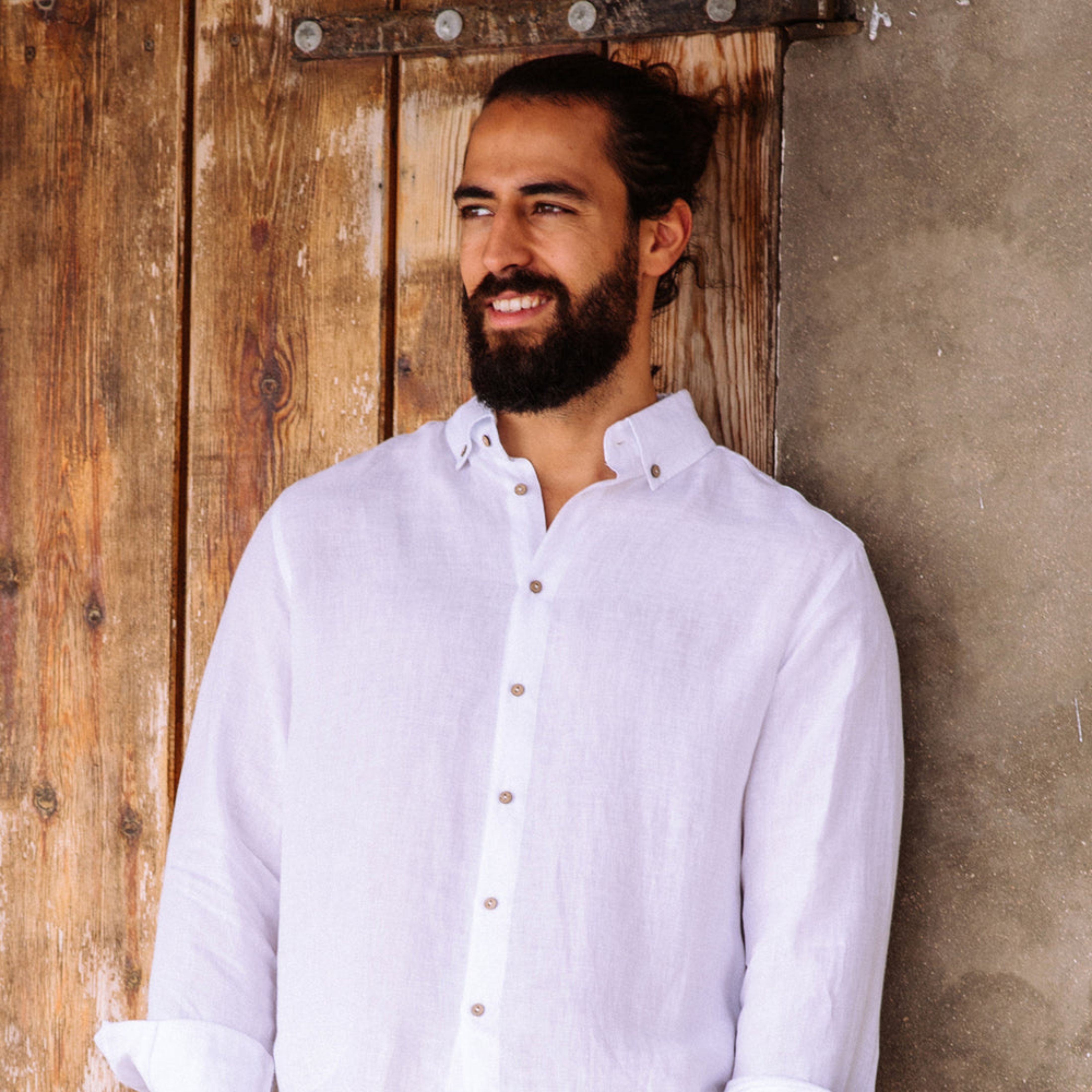 Cotton Linen Casual Combo Full Sleeve Shirt