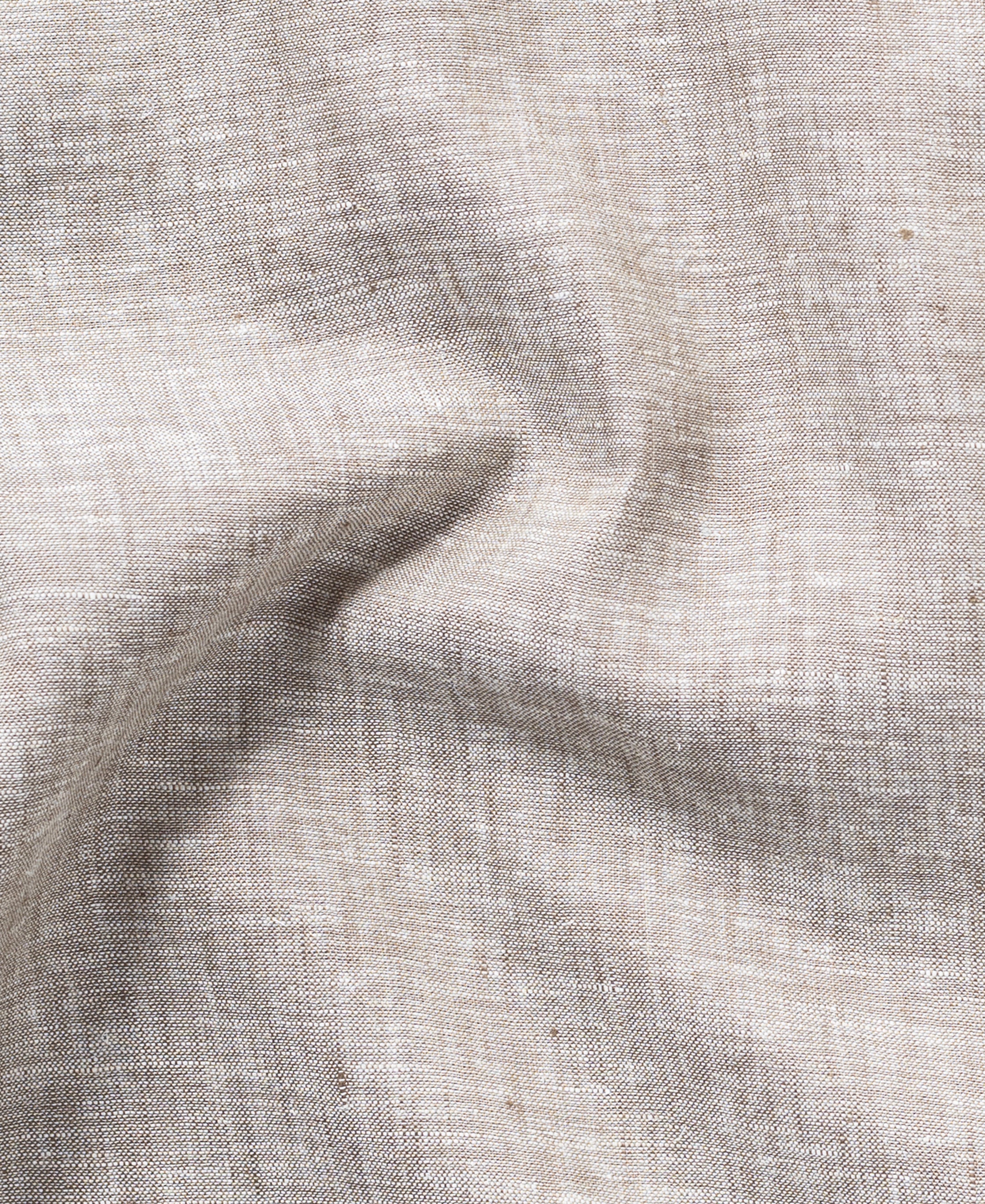 Blue and Beige Pure Linen Stylish Combo Shirt
