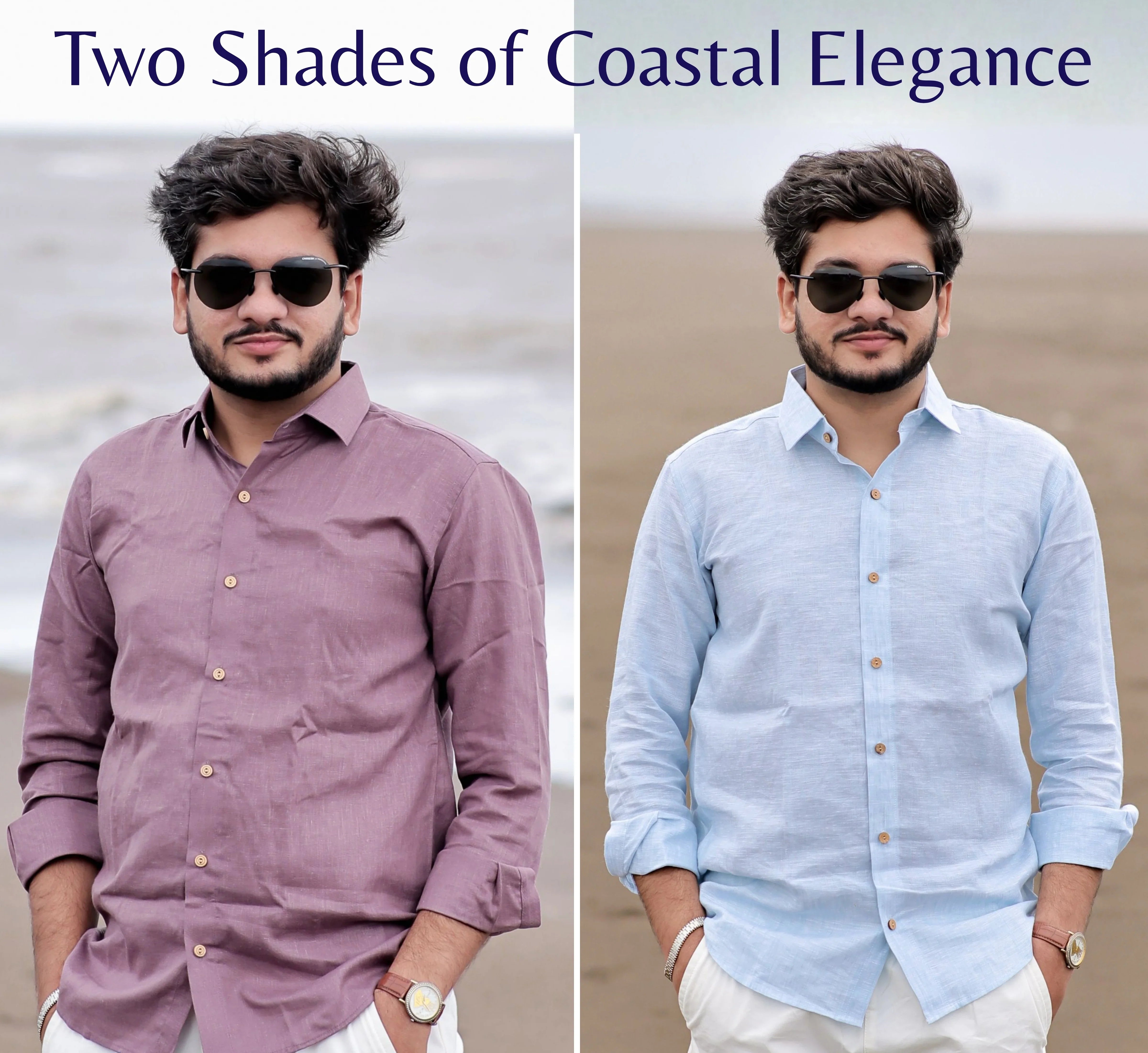 Everyday Wear Plain Design Combo Shirt