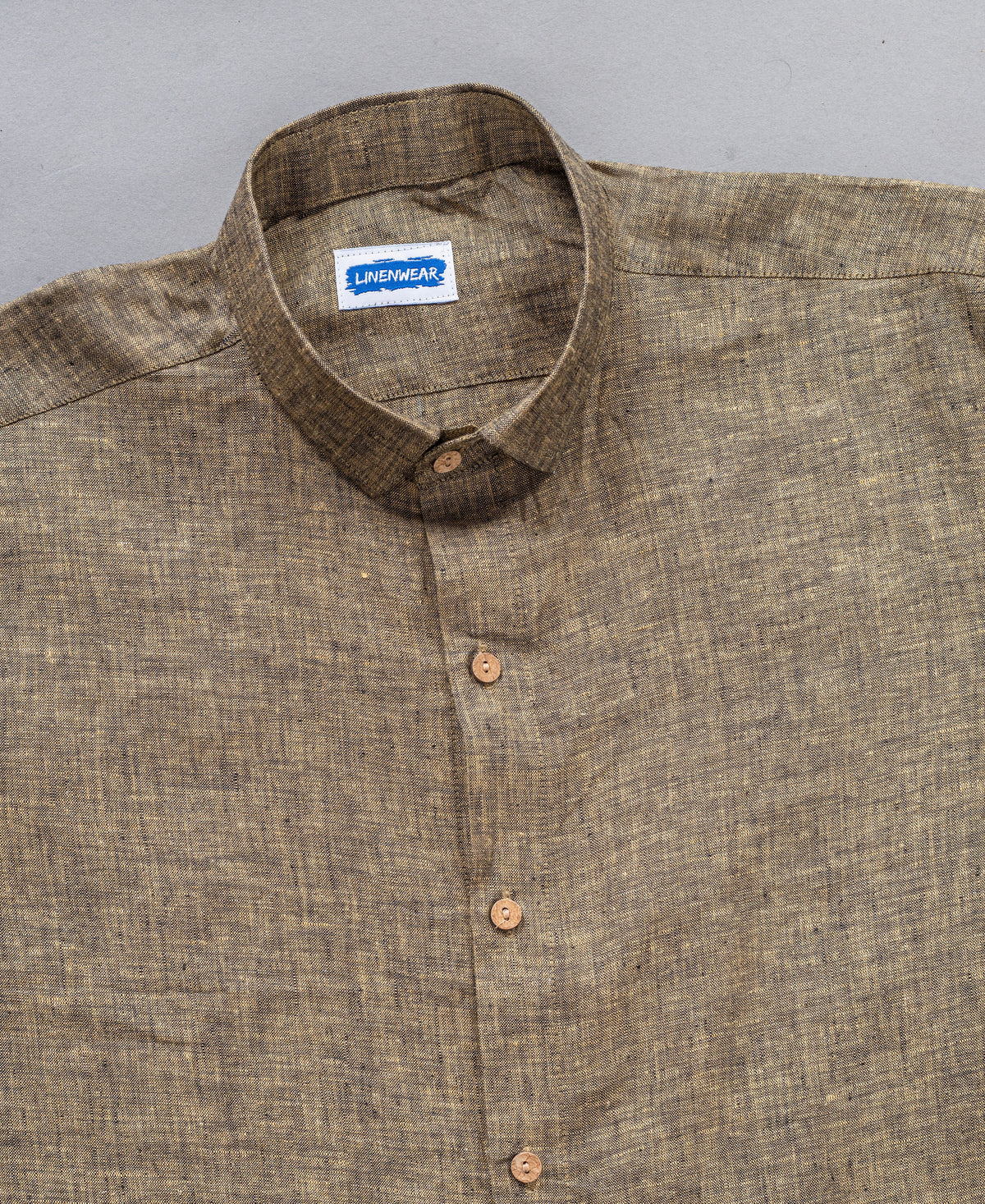 Pure Linen Combo Shirt For Men Full Sleeve