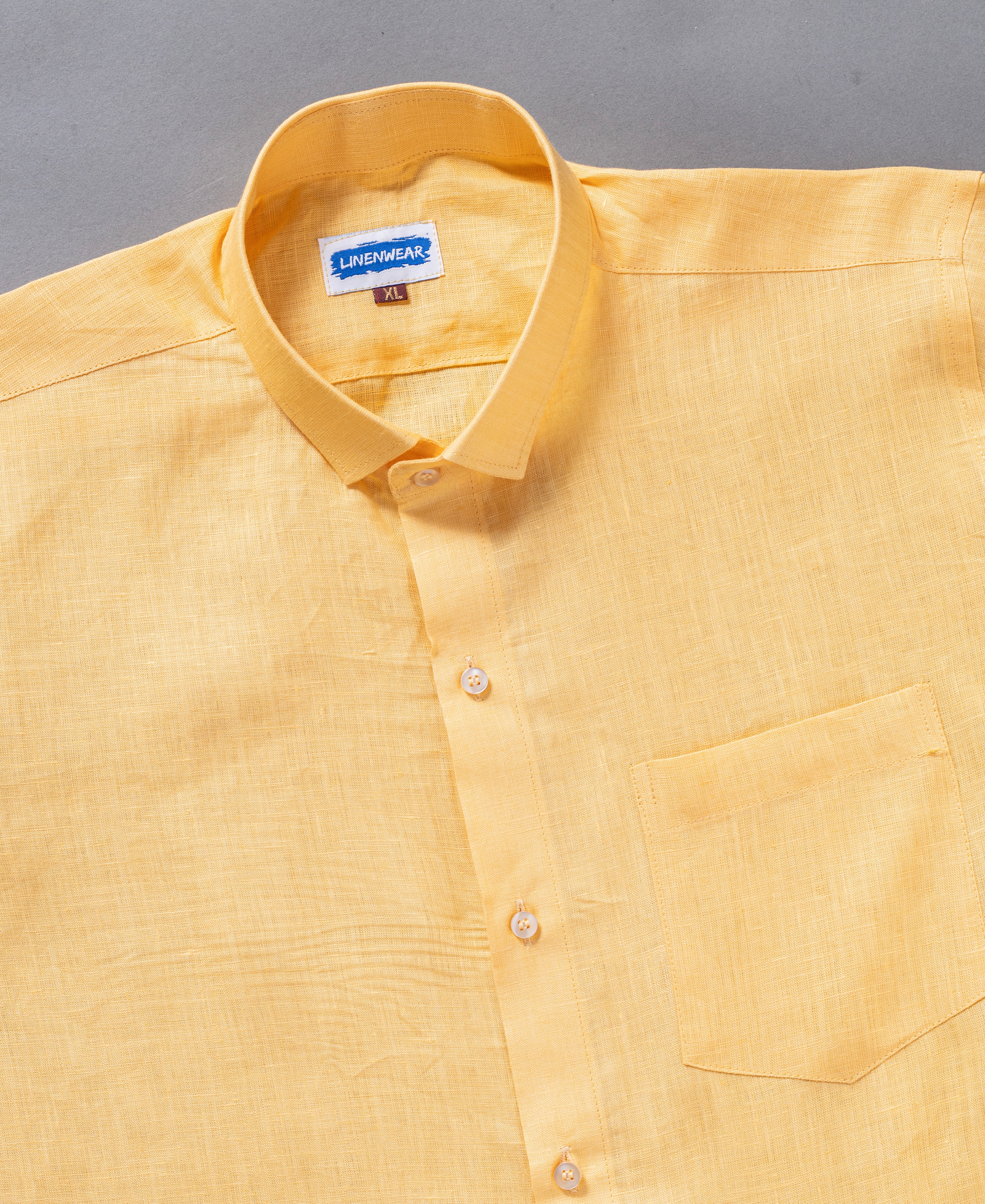 Plain Combo Pure Linen Shirt for Everyday Wear