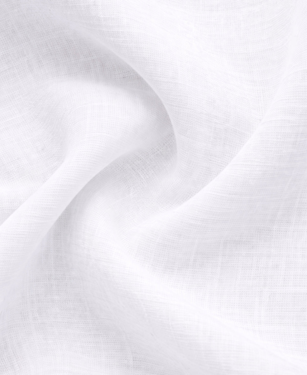 Premium Pure Linen Full Sleeve Kurta for Men in White