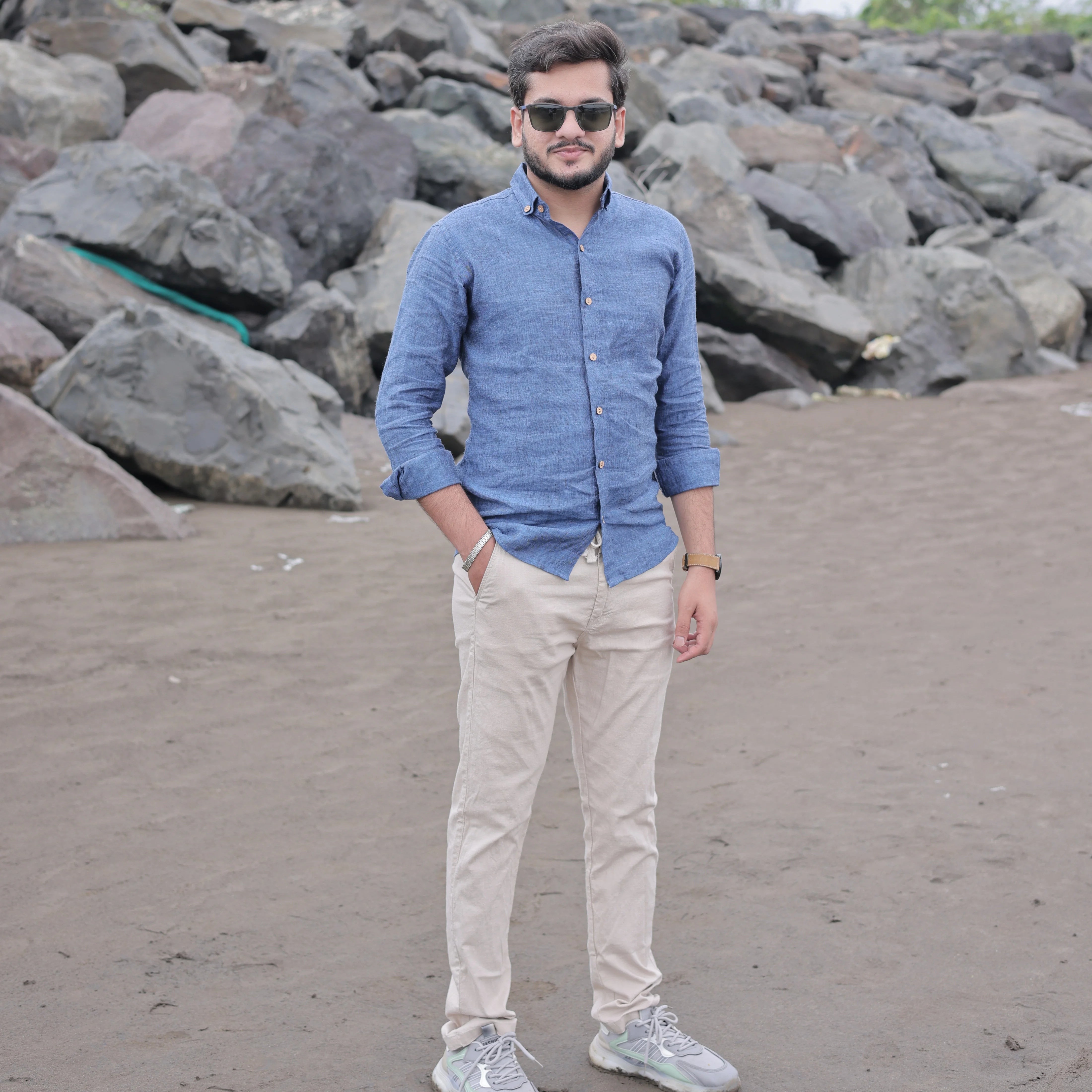 Lightweight linen shirt