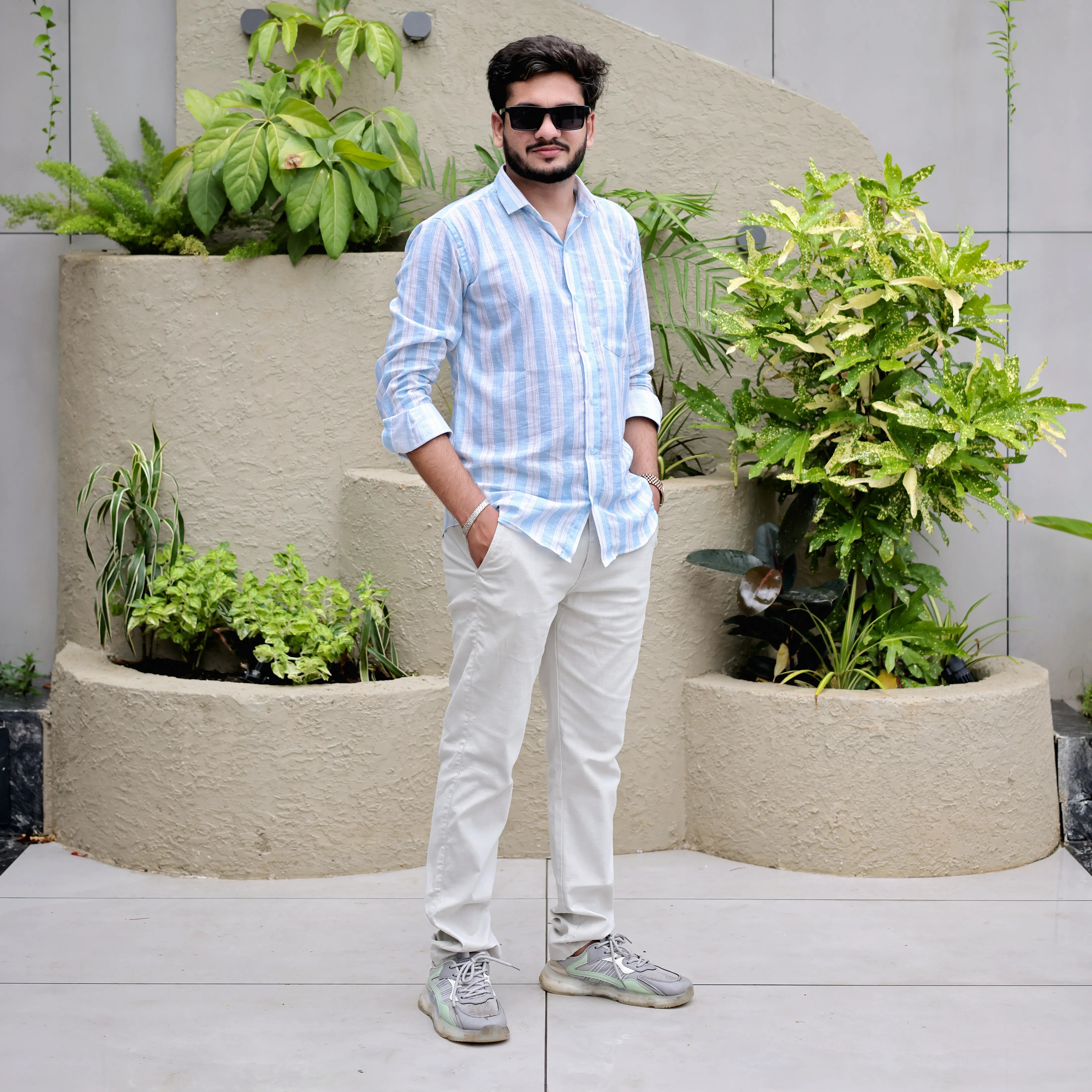 lightweight cotton linen shirt