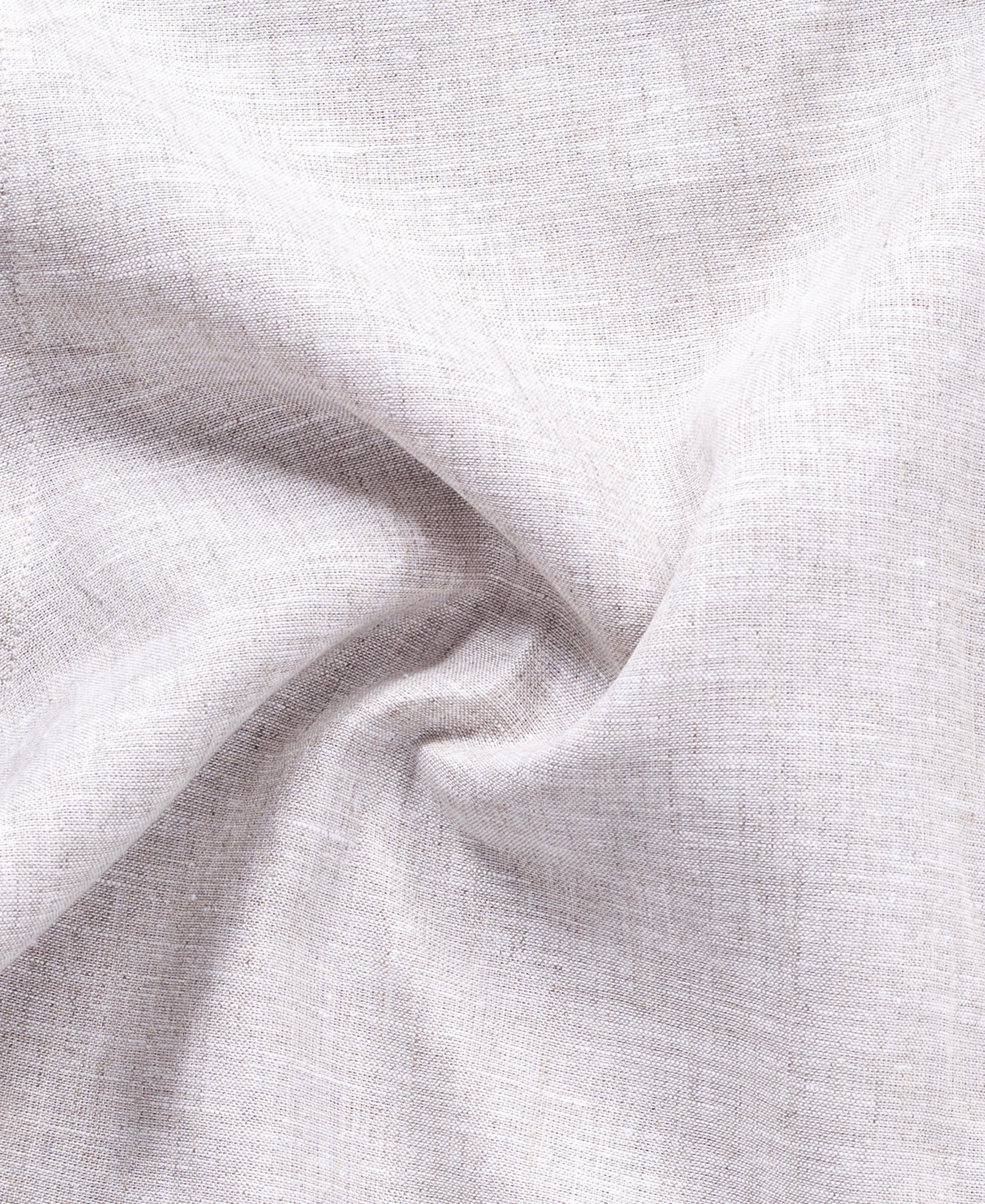 Off White Mens Pure Linen Shirt Soft Fabric Natural Classic Look