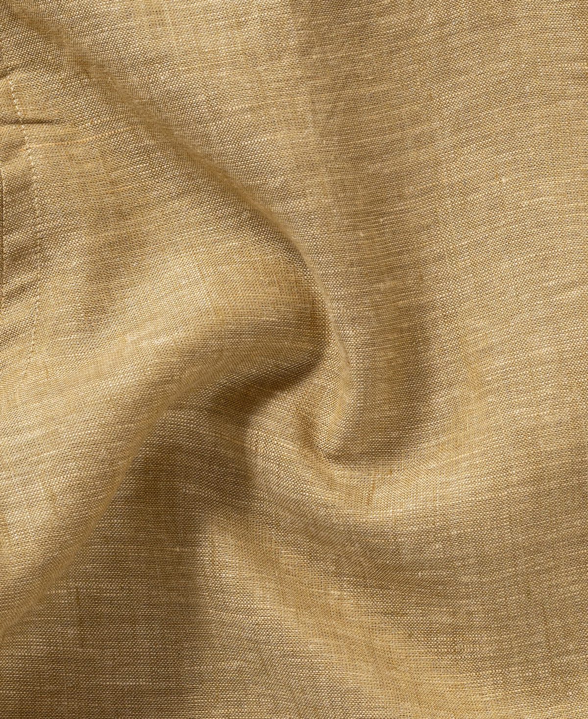 Mustard Linen Shirt Premium Soft Summer Fabric
