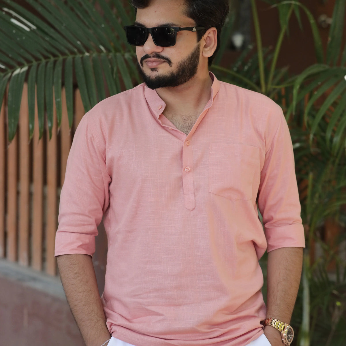 Mens kurta with pocket