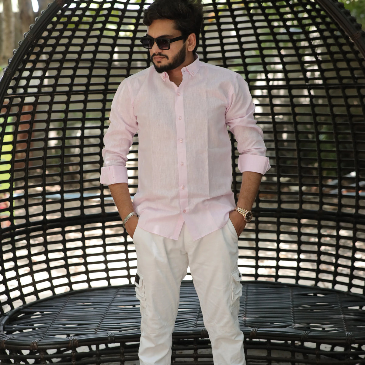 Linen shirt for men
