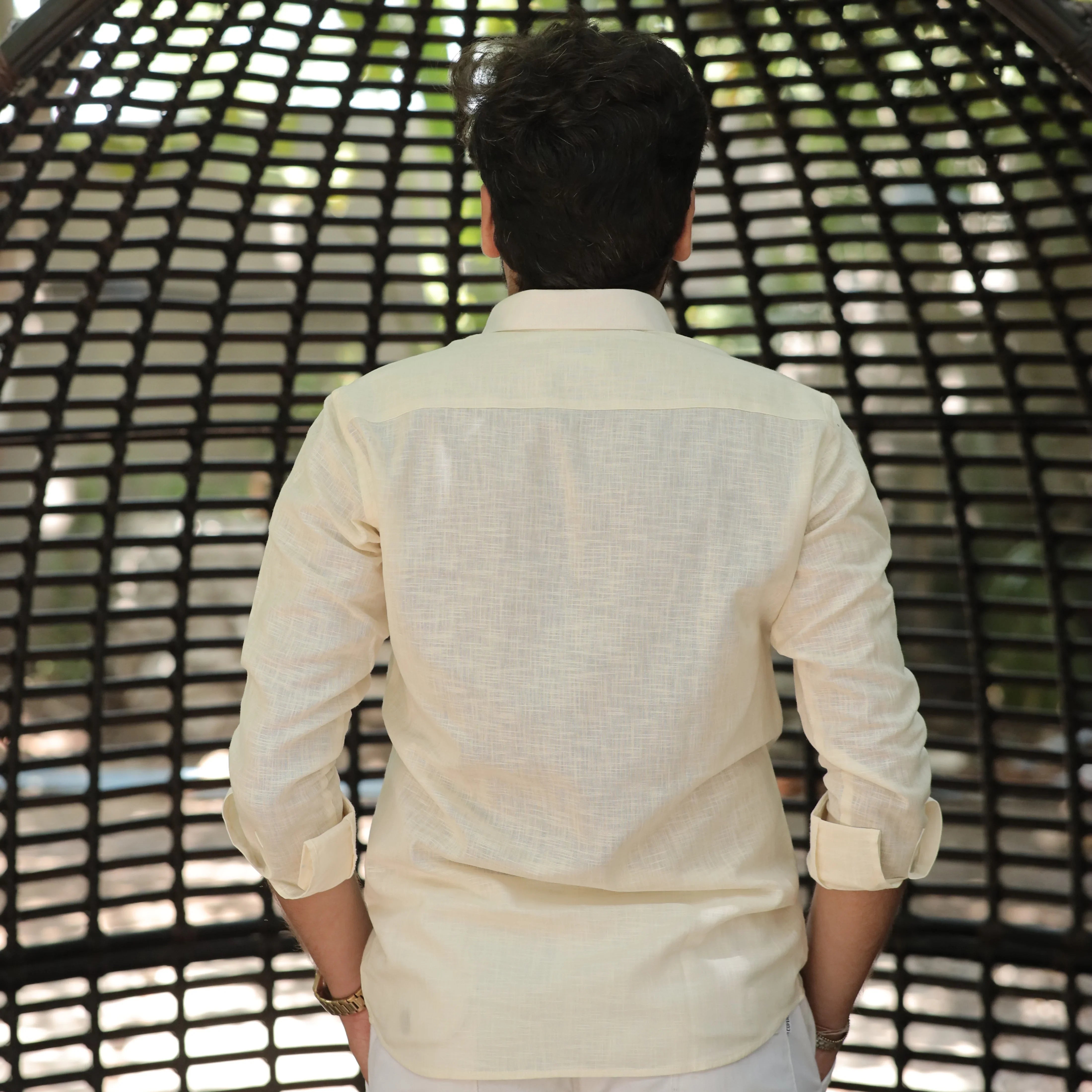 Light Fabric Shirt Men