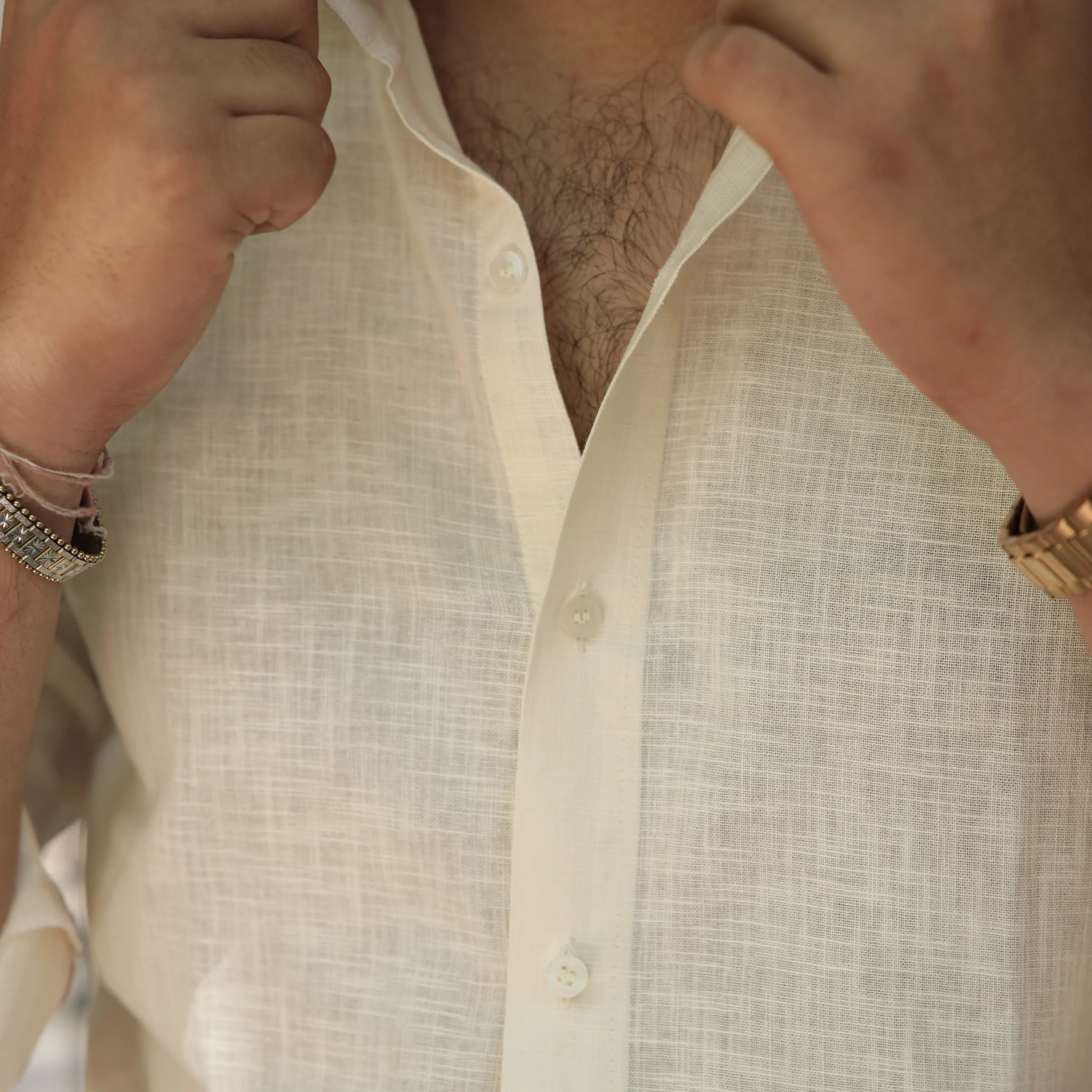 Men’s Off-White Shirt