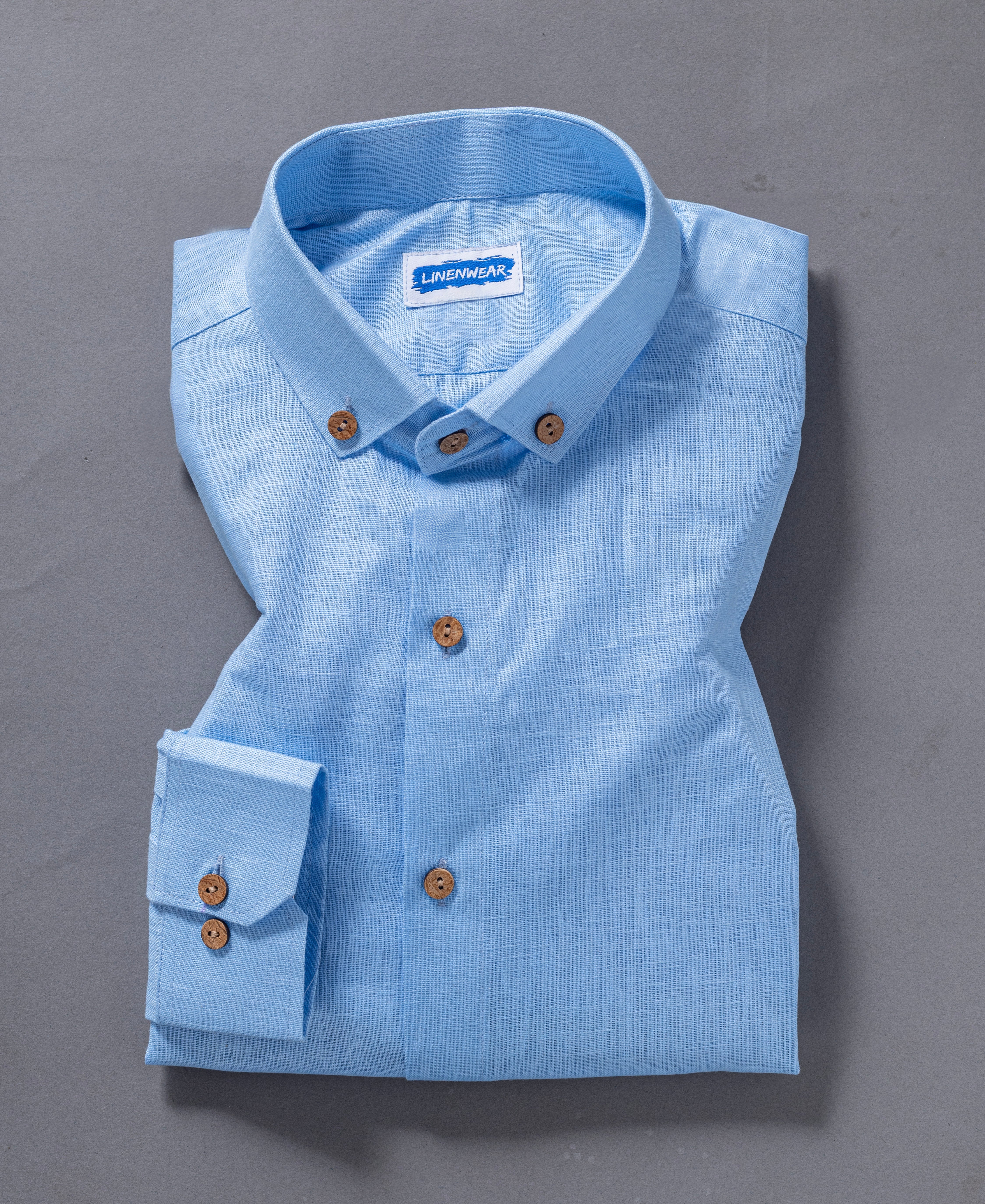 Cotton Linen Full Sleeve Slim Fit Shirt – Cool & Comfortable Summer Wear