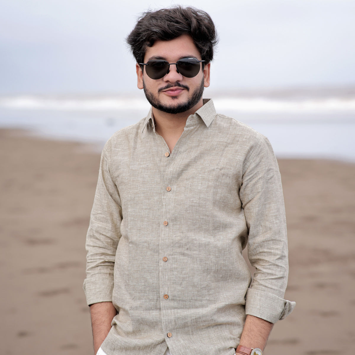 beachwear shirt men