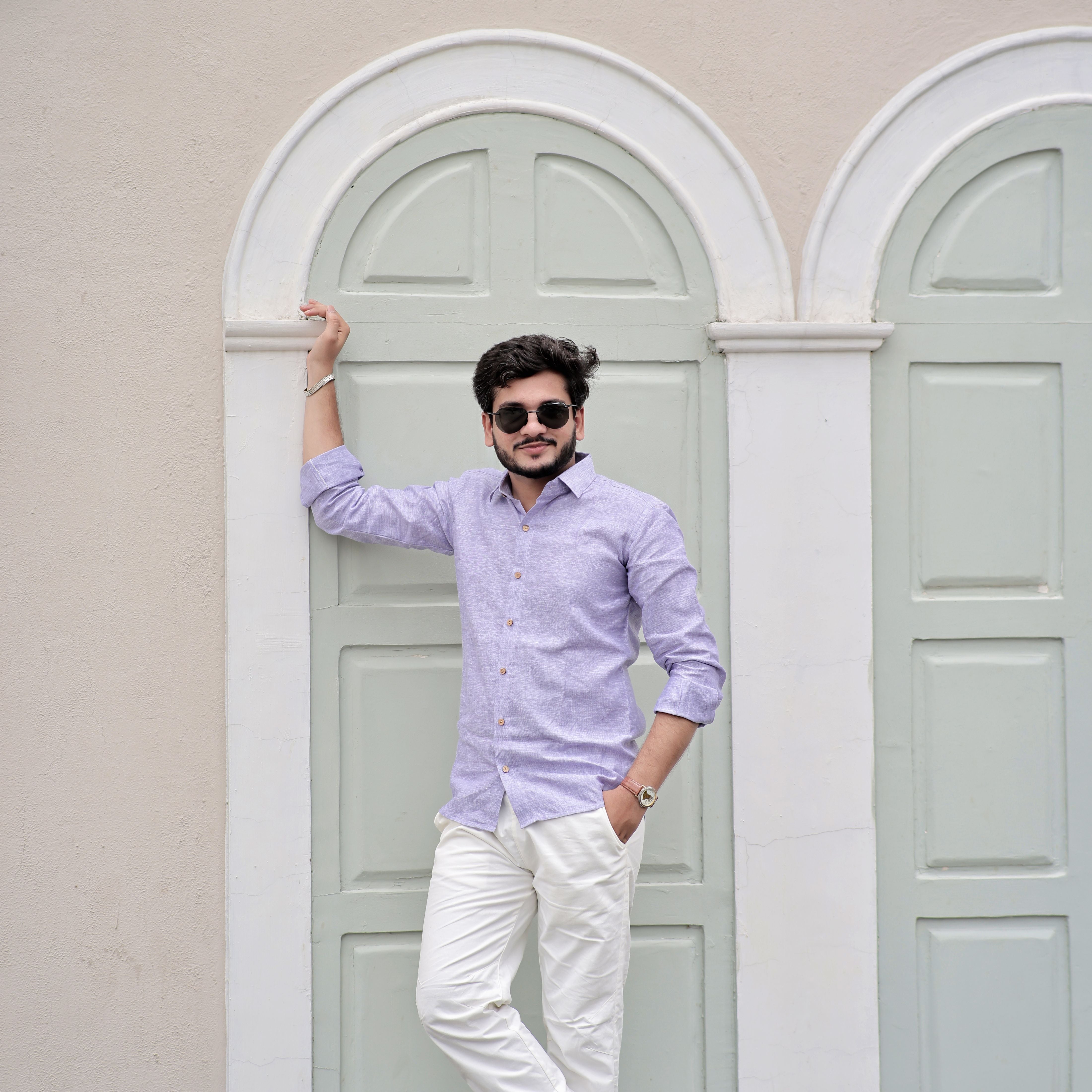 soft fabric men's shirt