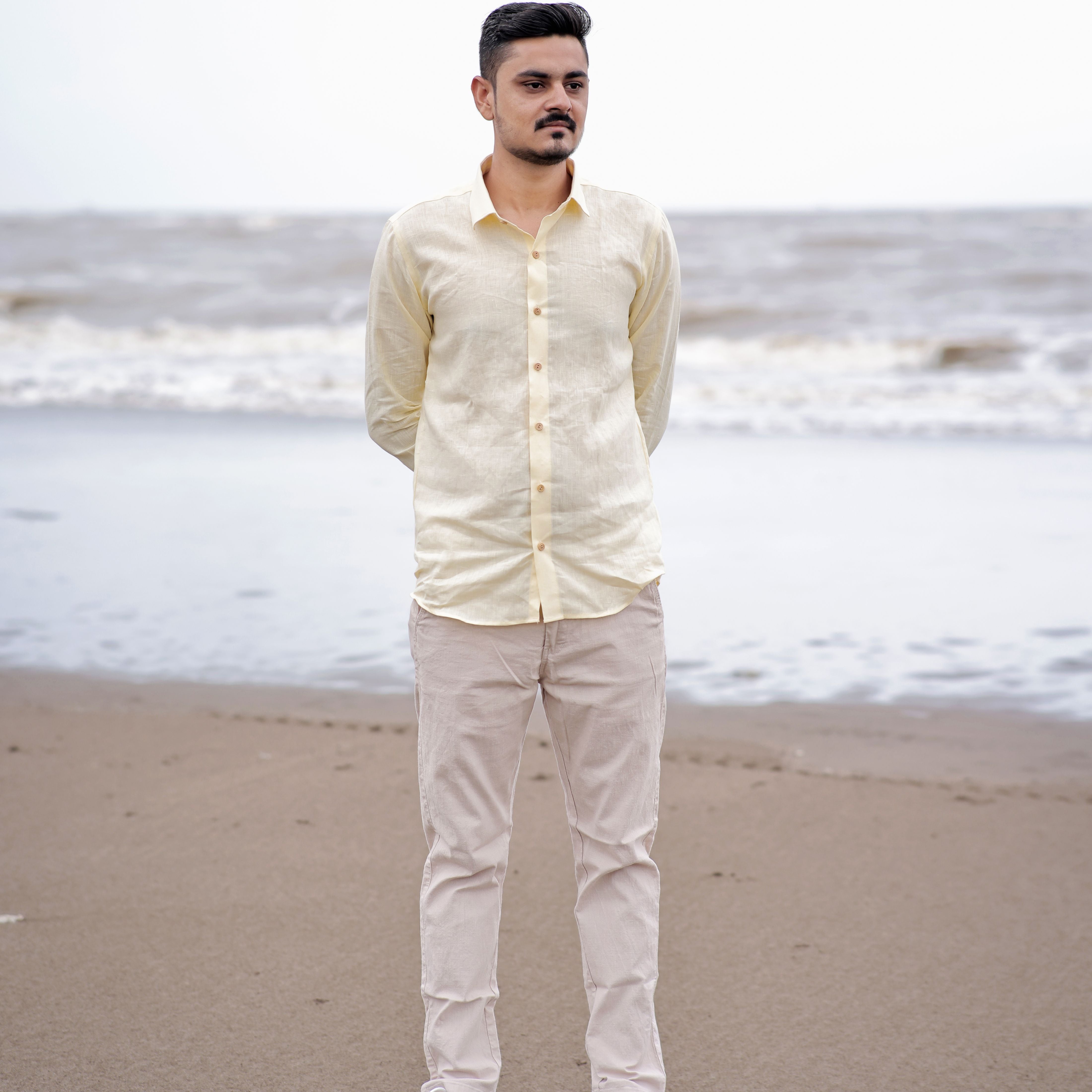 pure linen shirt