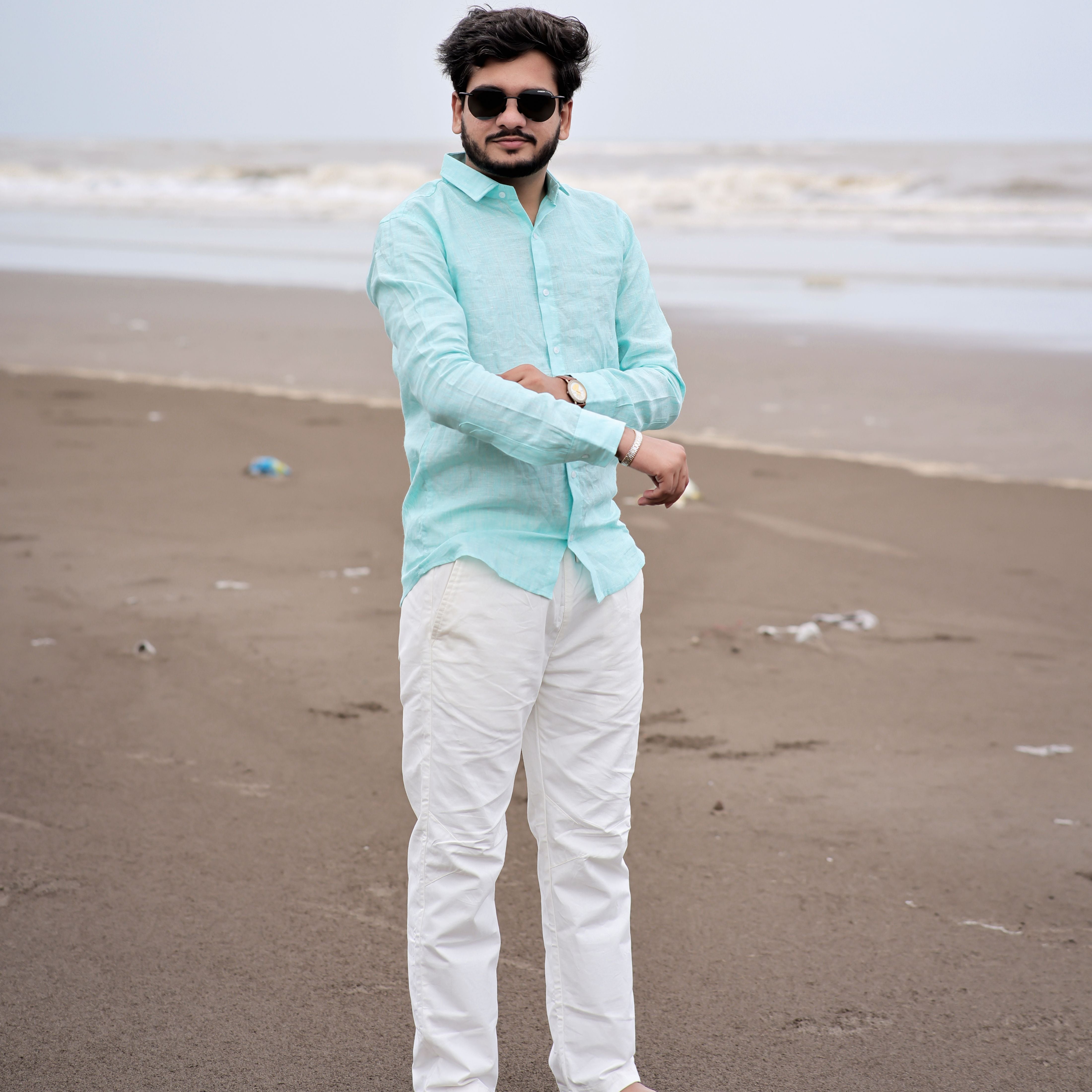 pure linen shirt