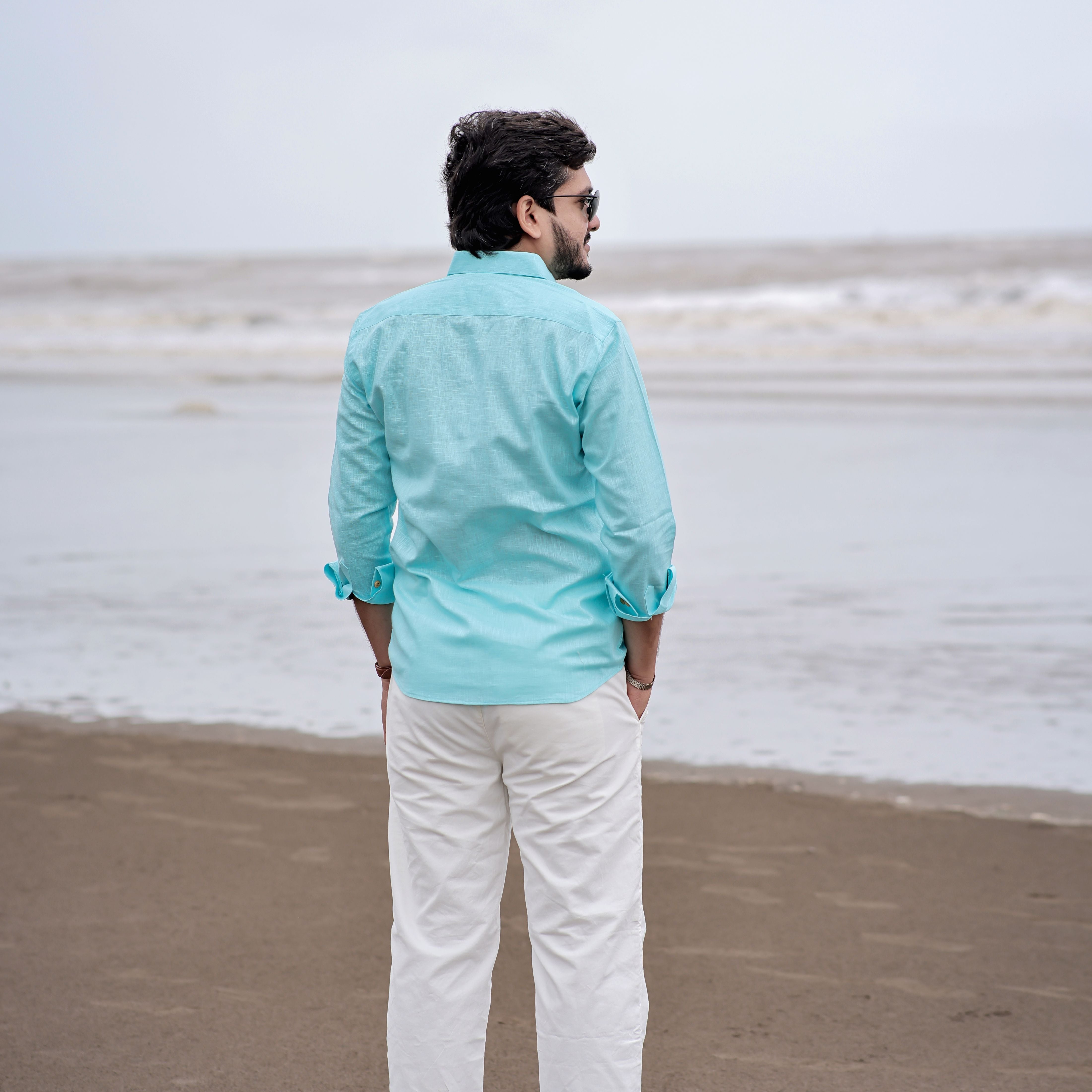 linen outfit for men