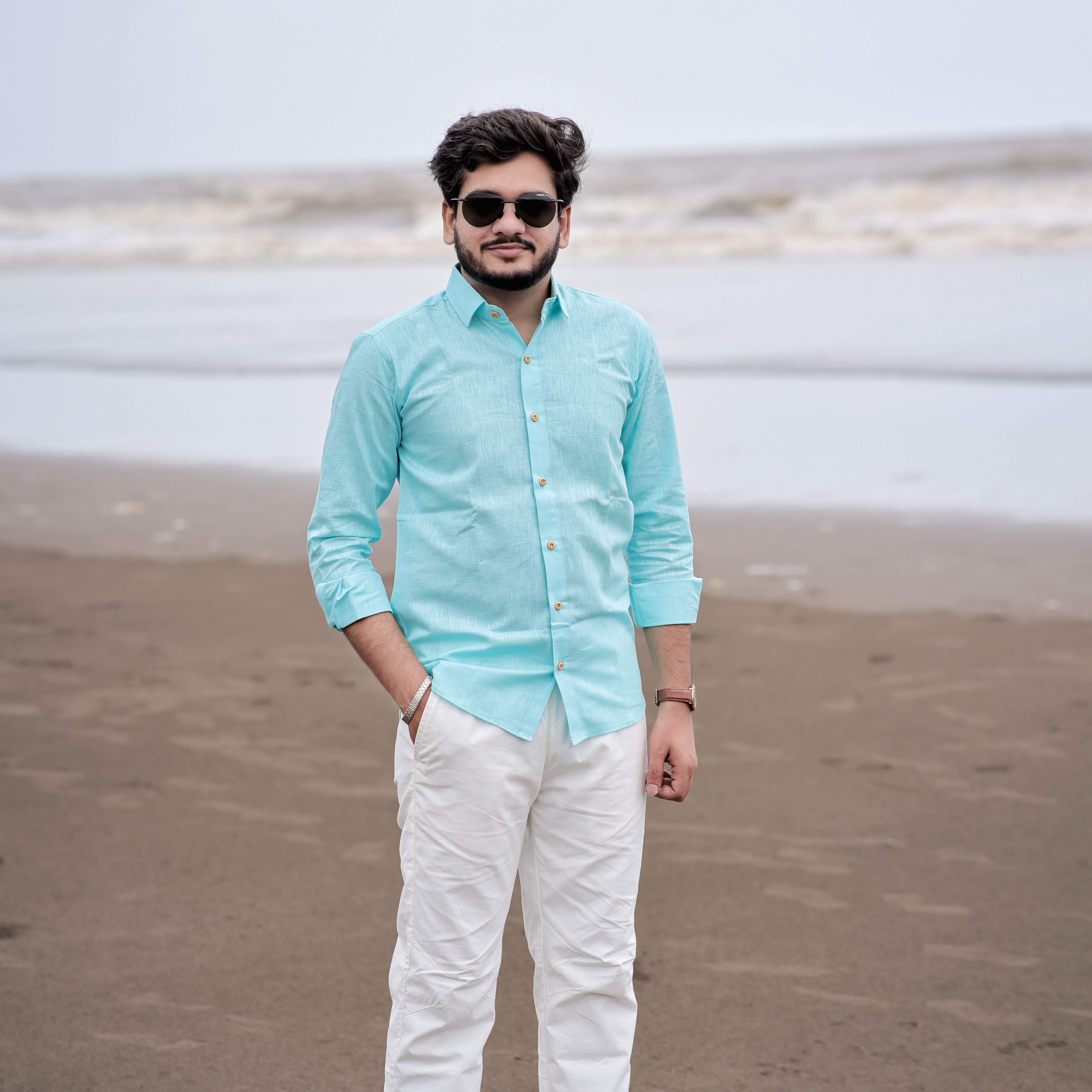 regular fit men shirt