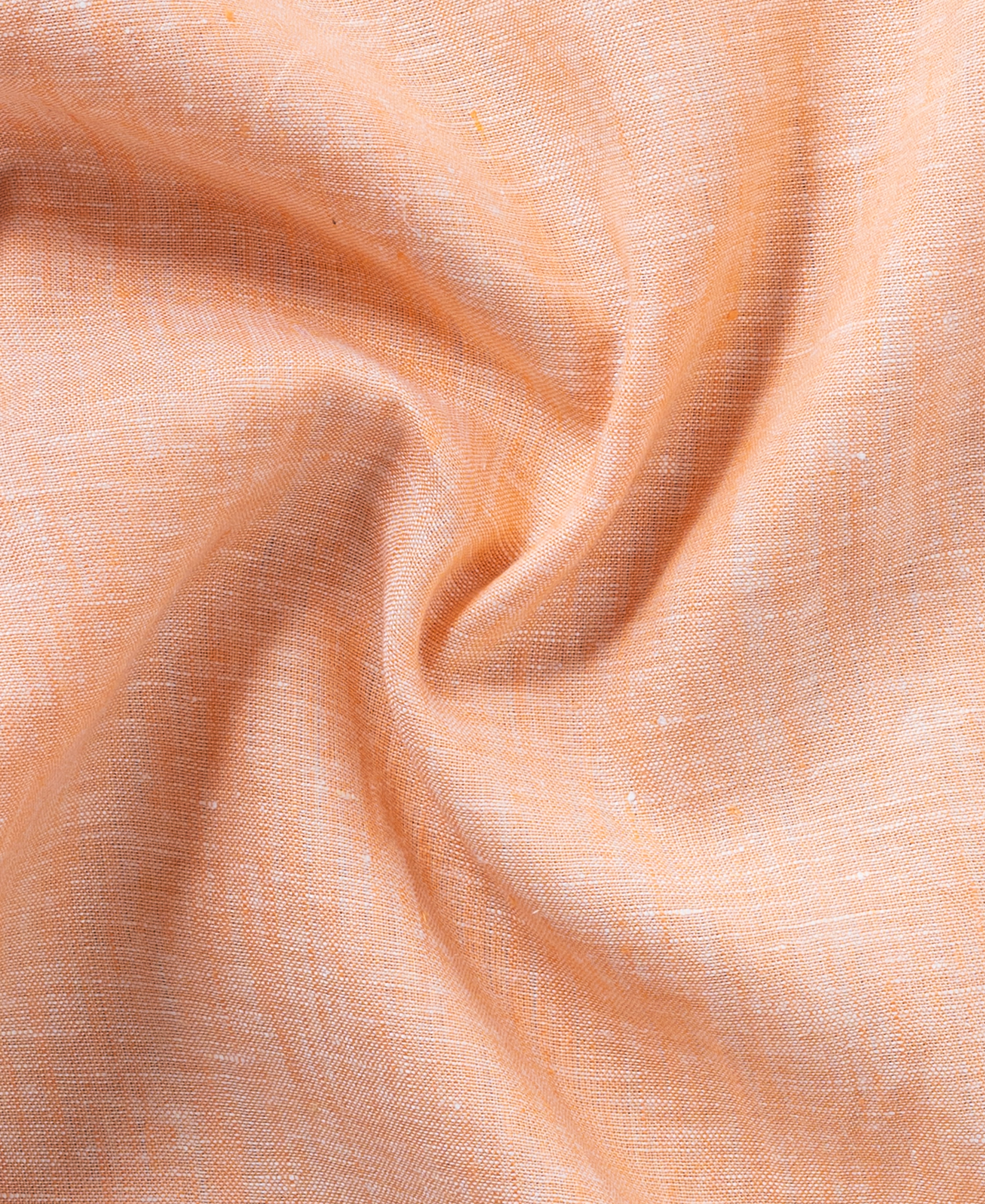 Peach Pure Linen Soft Touch Classic Every Season Shirt